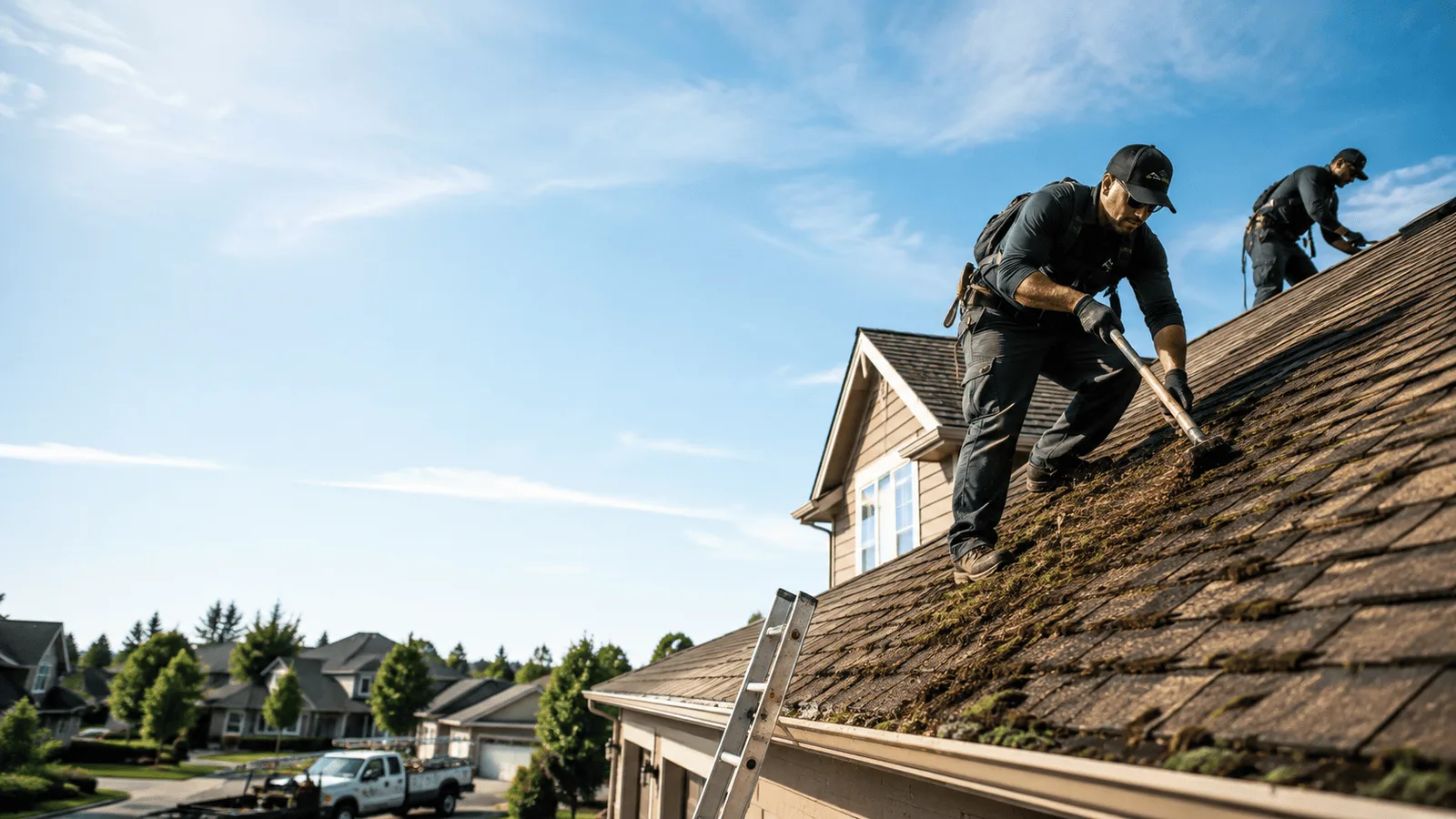 Roof Moss Removal in Mogadore, OH near me